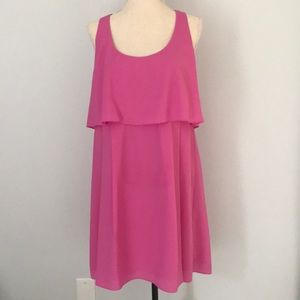 Pink sleeveless dress